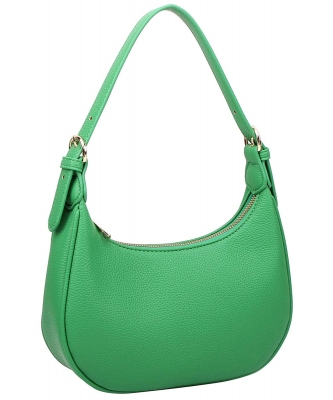 Pebble Textured Shoulder Bag Hobo ND132 GREEN